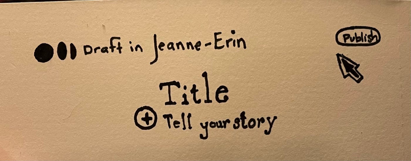 Tell Your Story Art Tales Medium