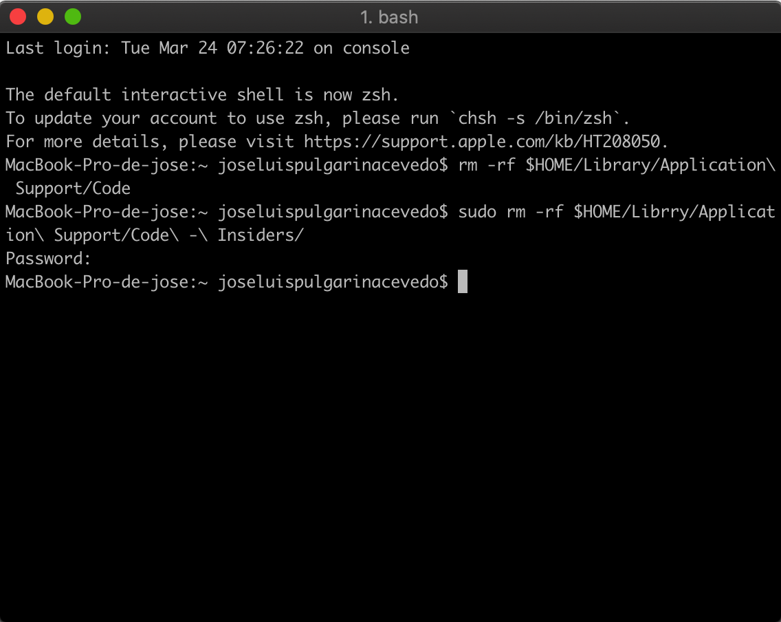 How To Uninstall Remove Vscode Mac By Jose Luis Pulgarin Medium