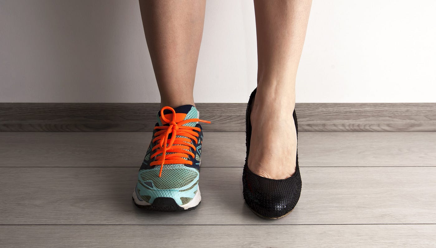 The Woman Who Always Wore Two Different Shoes by Alice Goldbloom