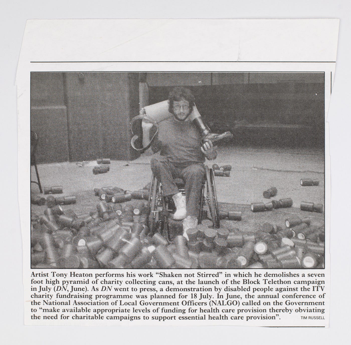 Tony Heaton, OBE, and the momentum of Disability Arts Heritage | by