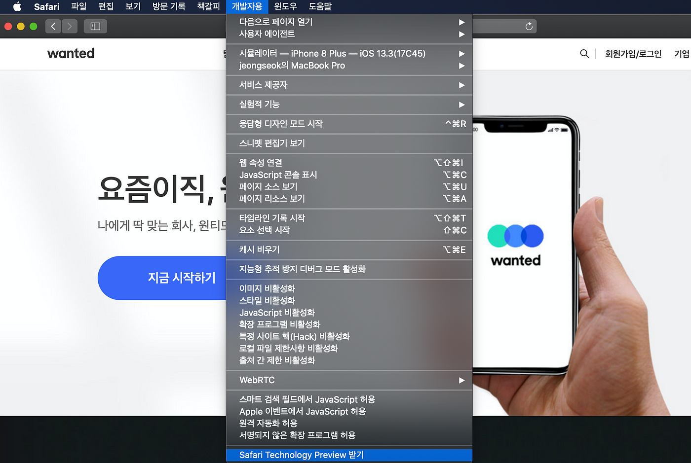 safari technology preview install