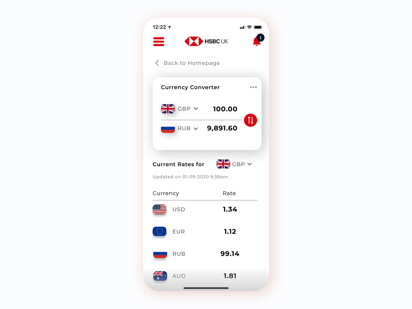 Case Study — HSBC Banking app redesign by Anya Medium