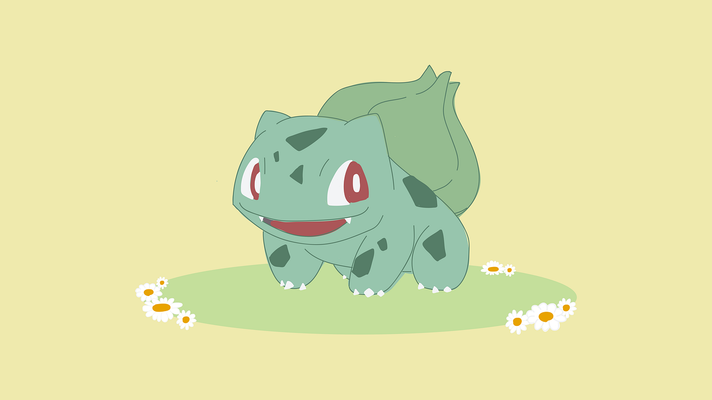 The Beauty of Bulbasaur. The most lovable, frogshaped Pokémon… by