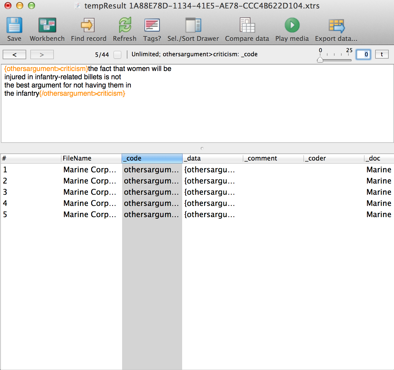 Touring TAMS Analyzer! (Text Analysis Markup System) | by Ashley Hughes ...