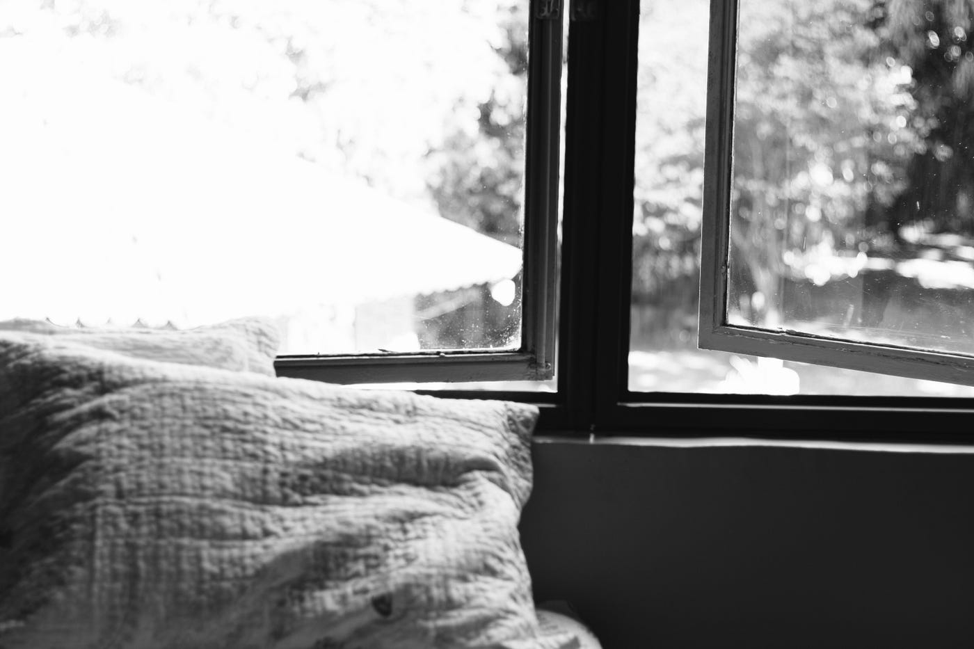 [janela aberta]. A janela se transforma em uma moldura… | by Leticia ...