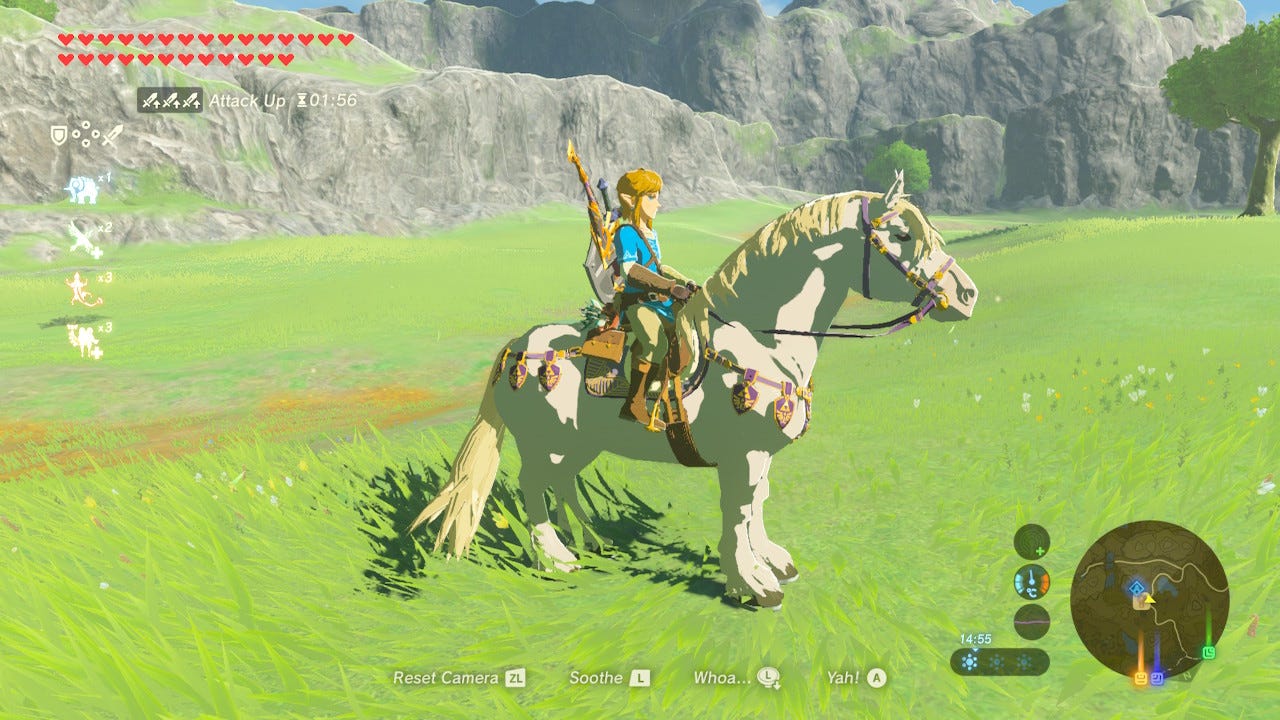 The best horses in Legend of Zelda Breath of the Wild by Satyajit