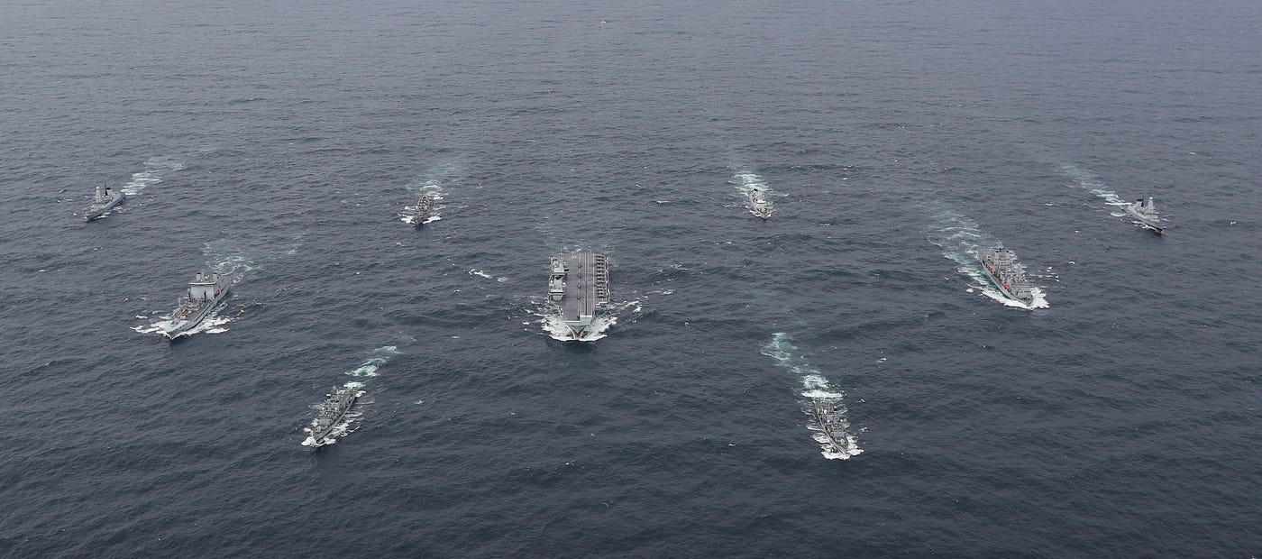 Full UK Carrier Strike Group