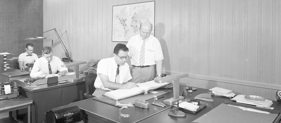 INFOGRAPHIC: HISTORY OF ACCOUNTING 1940–1960 | by Circulus | Medium