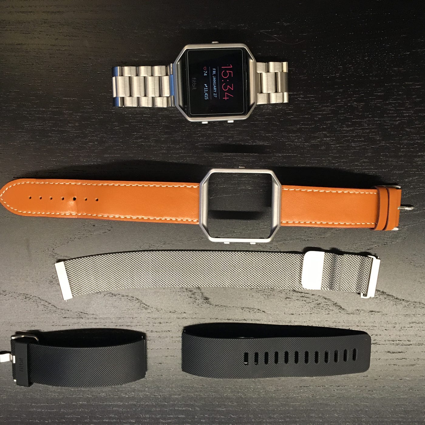 Pimping my Fitbit Blaze. About a month ago I bought the Fitbit… by