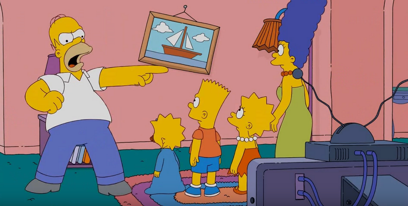 What Bart and Homer [The Simpsons] taught me about my UX Portfolio | by ...