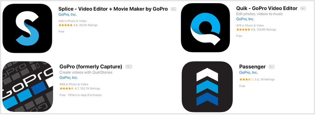 gopro app download photos