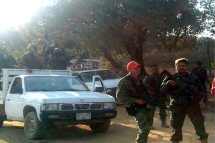 Reportan Presencia De 50 Hombres Armados Vestidos De Militares En Carretera Teloloapan Arcelia En Guerrero By Amatepec Libre De La Familia Michoacana Medium