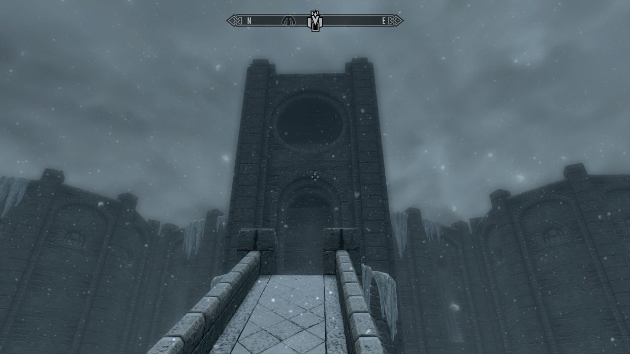 Switch版スカイリムをしっかり攻略してみる 42日目 星霜の書を手に入れるべく 賢者の知恵を借りにスカイリム唯一の大学を訪れるドラゴン By Canzumegamer Canzume Medium