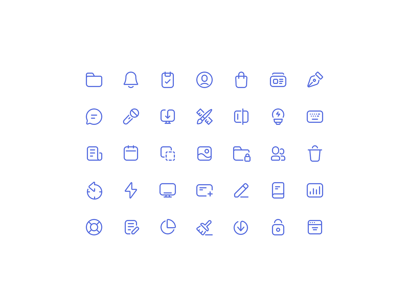 An example of using line as a visual element