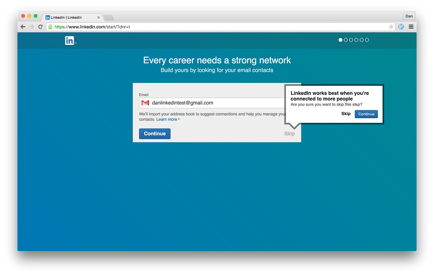 Linkedin Dark Patterns Or Why Your Friends Keep Spamming You By Dan Schlosser Medium