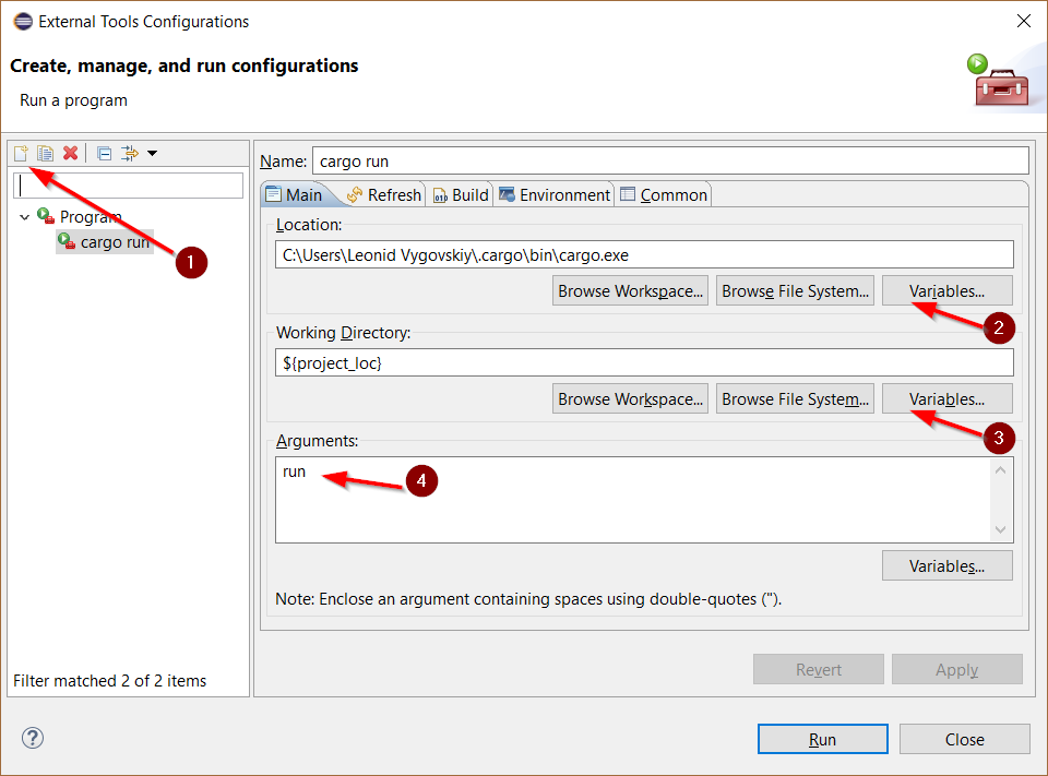 Configure RustDT for Rust learners by Leonid Vygovskiy Medium