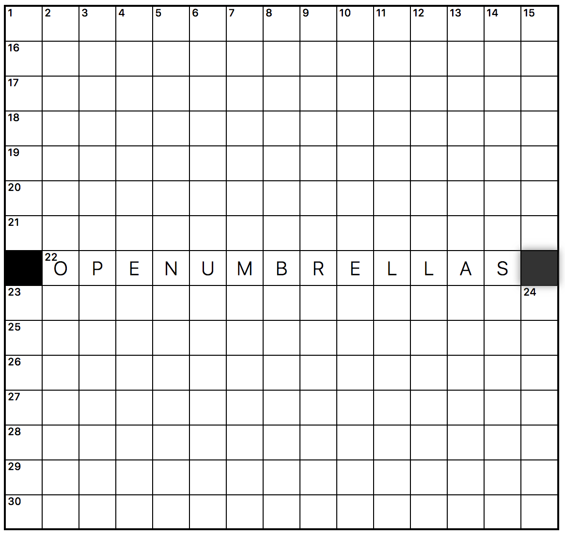 Creating and Publishing My First Crossword | by Matt Dodge | Medium