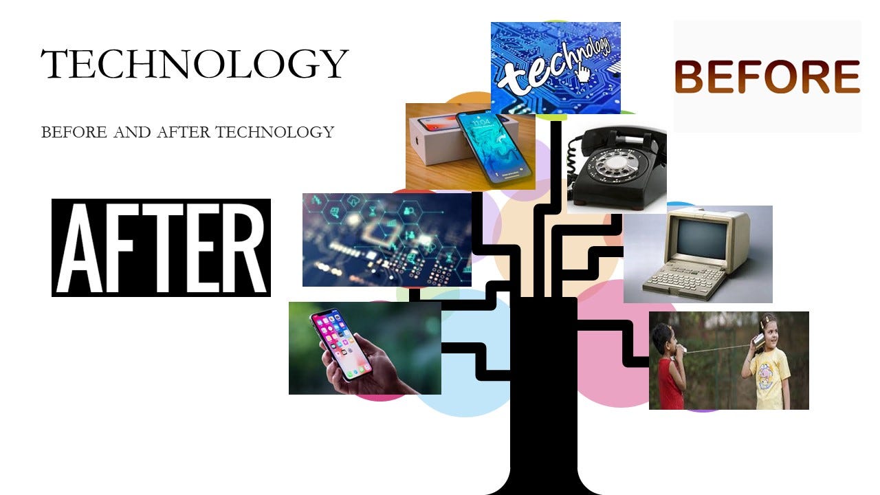 Technology before and after. This will show you the technology… | by ...