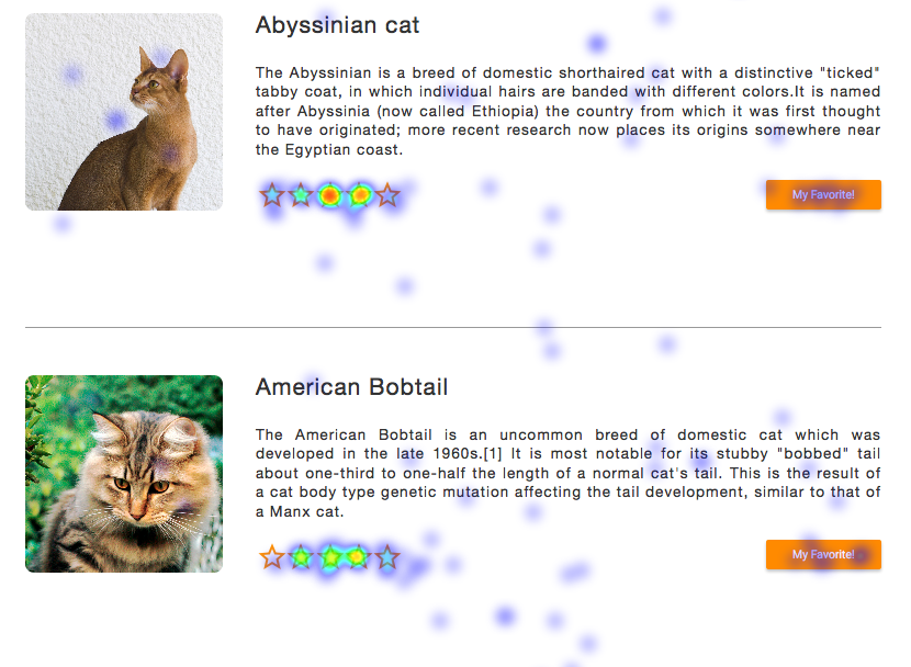 heat map vs click map heat map vs click map
