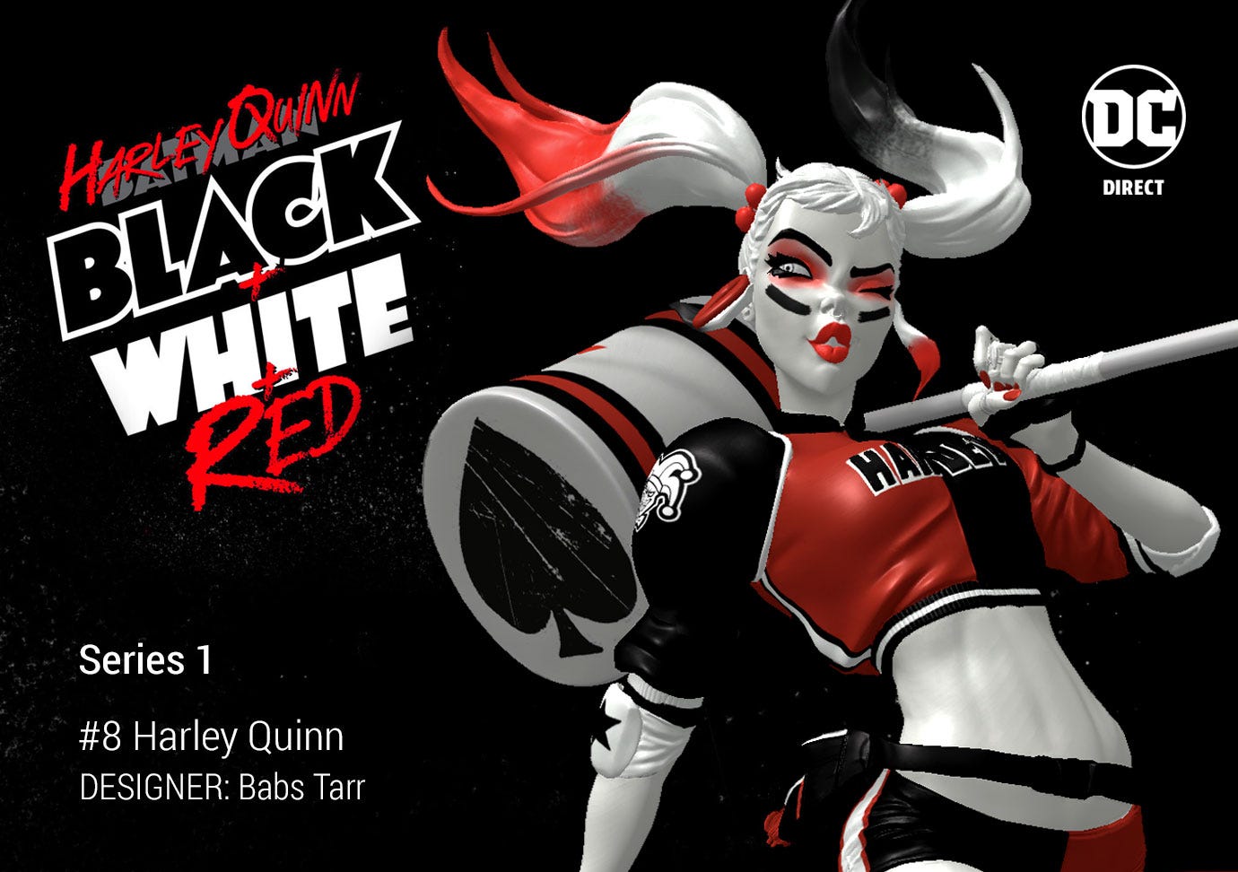 Harley Quinn Red Black White Series 1 By Veve Veve Medium Harley Quinn Red Black White Series 1 By Veve Veve Medium