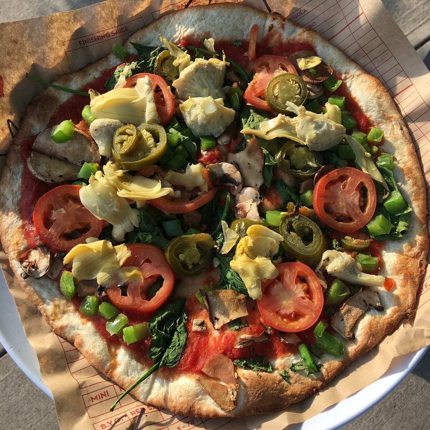 MOD Pizza. Affordable, Fast, Tasty Vegan Pizza… | by Lauren Kinsey |  Longevity Pizza | Medium