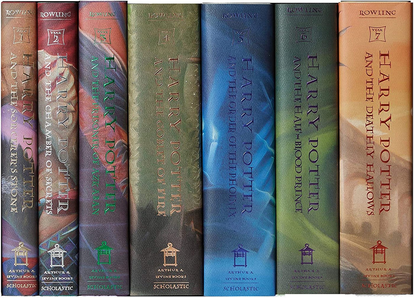 All 7 Harry Potter books!