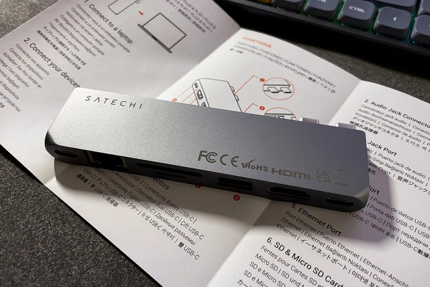Satechi USB-C Pro Hub Max 2022 REVIEW — MacSources | by MacSources | Apr,  2022 | Medium