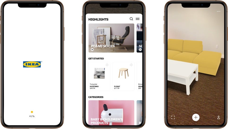 Top 8 Ar Furniture Apps Review In 2019 By Jing Xue Inborn Experience Ux In Ar Vr Medium
