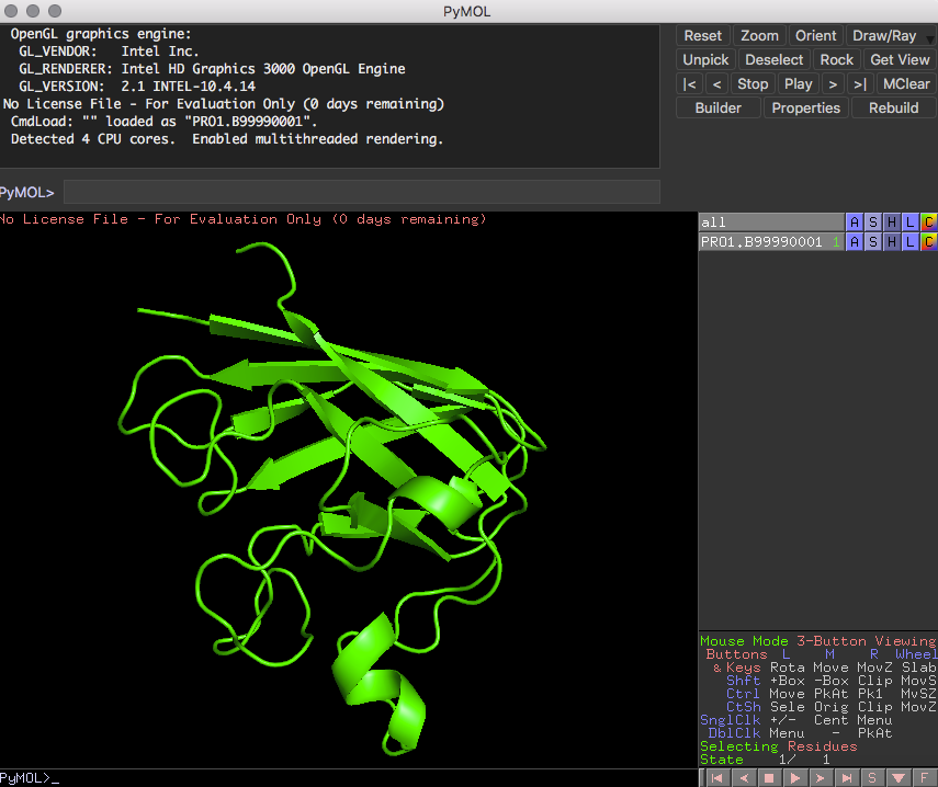 MODELLER usage for Homology Modelling: Result Analysis and choosing the ...