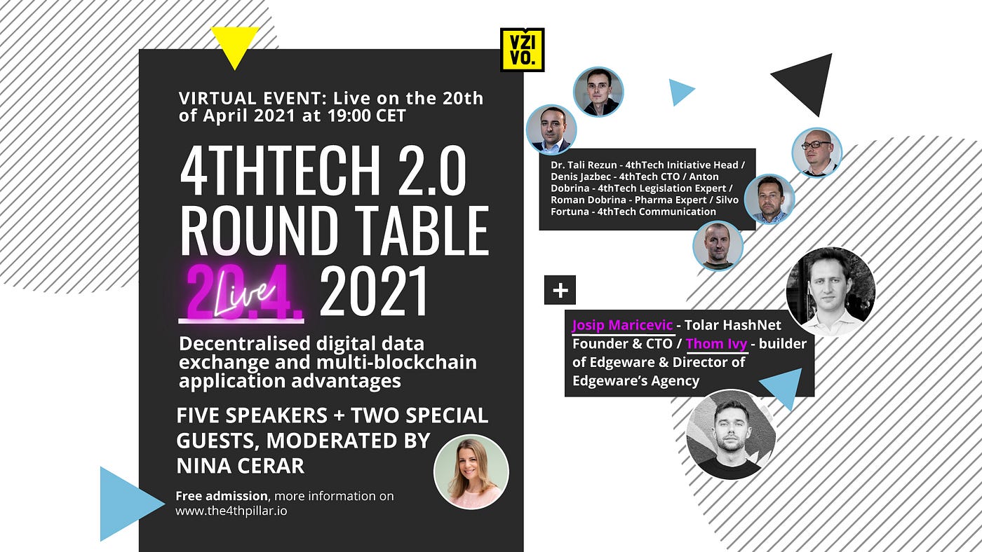 4thtech 20 Round Table 2021 Decentralised Digital Data Exchange And By 4thpillar Technologies The4thpillar Medium
