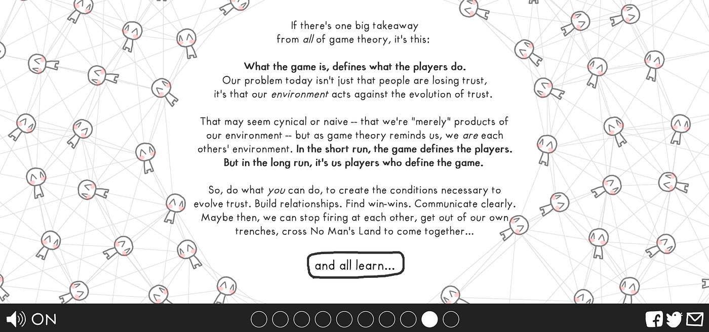 Game theory and the evolution of trust | by Nathan Kinch | Greater Than  Experience Design | Medium