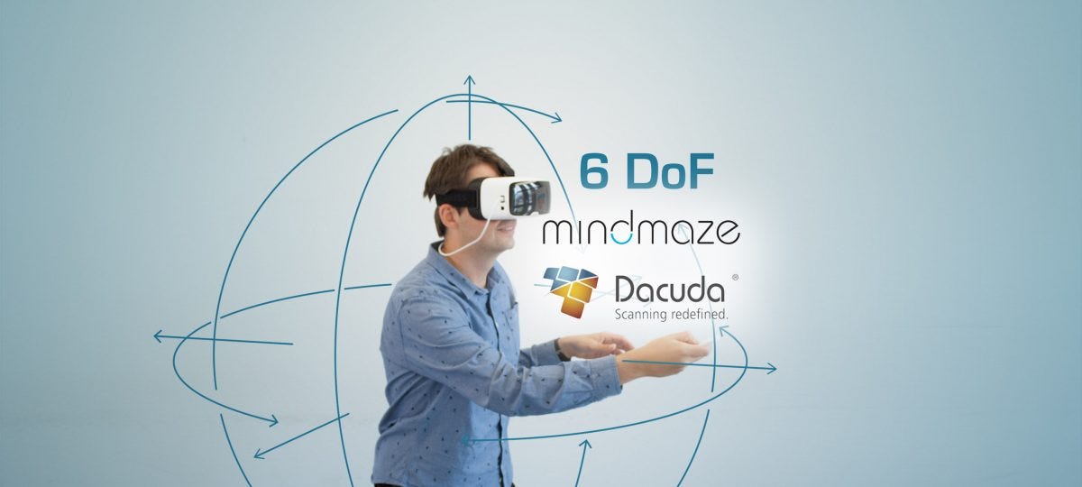 Dacuda & Mindmaze to create Mobile Room Scale VR solution | by Rob Crasco  “RoblemVR” | Medium