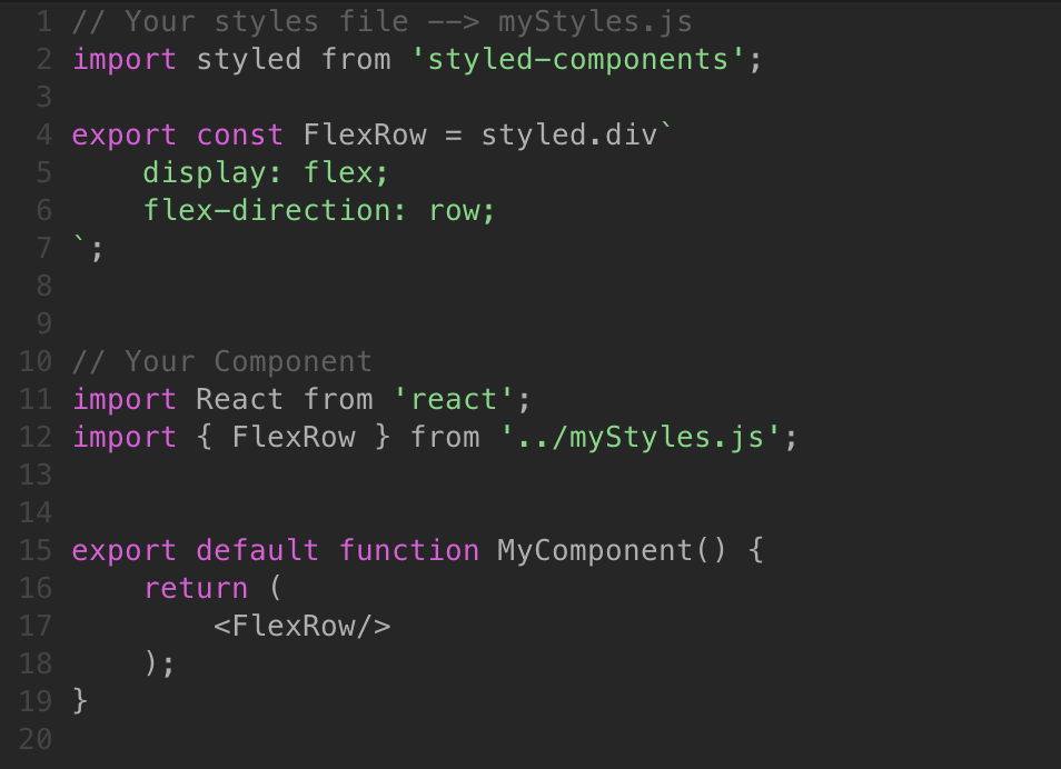 Using Styled-Components In React.JS | by Aria Dev | Geek Culture | Medium