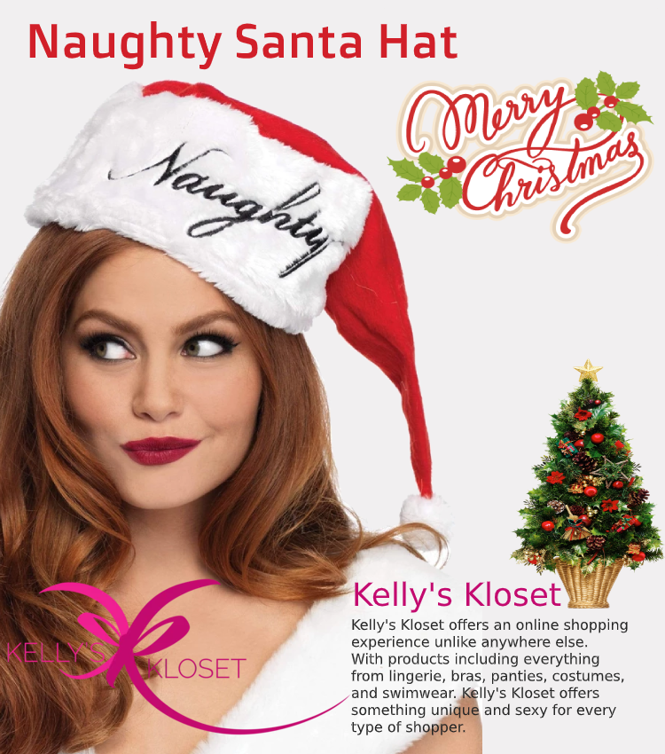 Naughty Santa Hat. Shared By… by kellys Kloset Medium