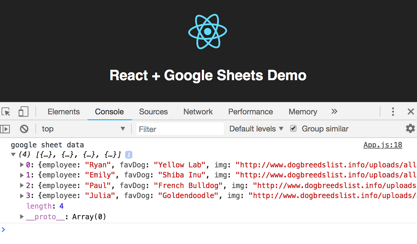 Using React + Google Sheets as your CMS | by Ryan McNierney | Medium