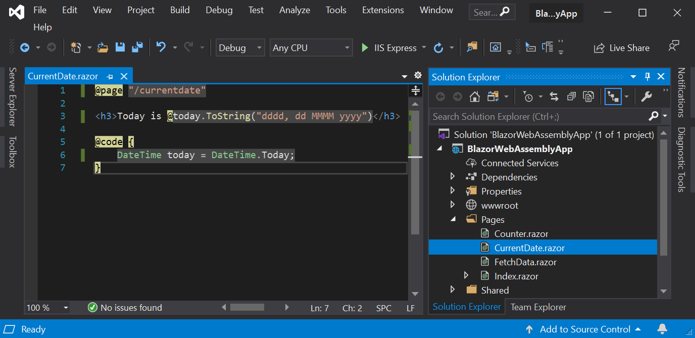 One-way Data Binding & Event Binding On ASP NET Core Blazor | Informatics