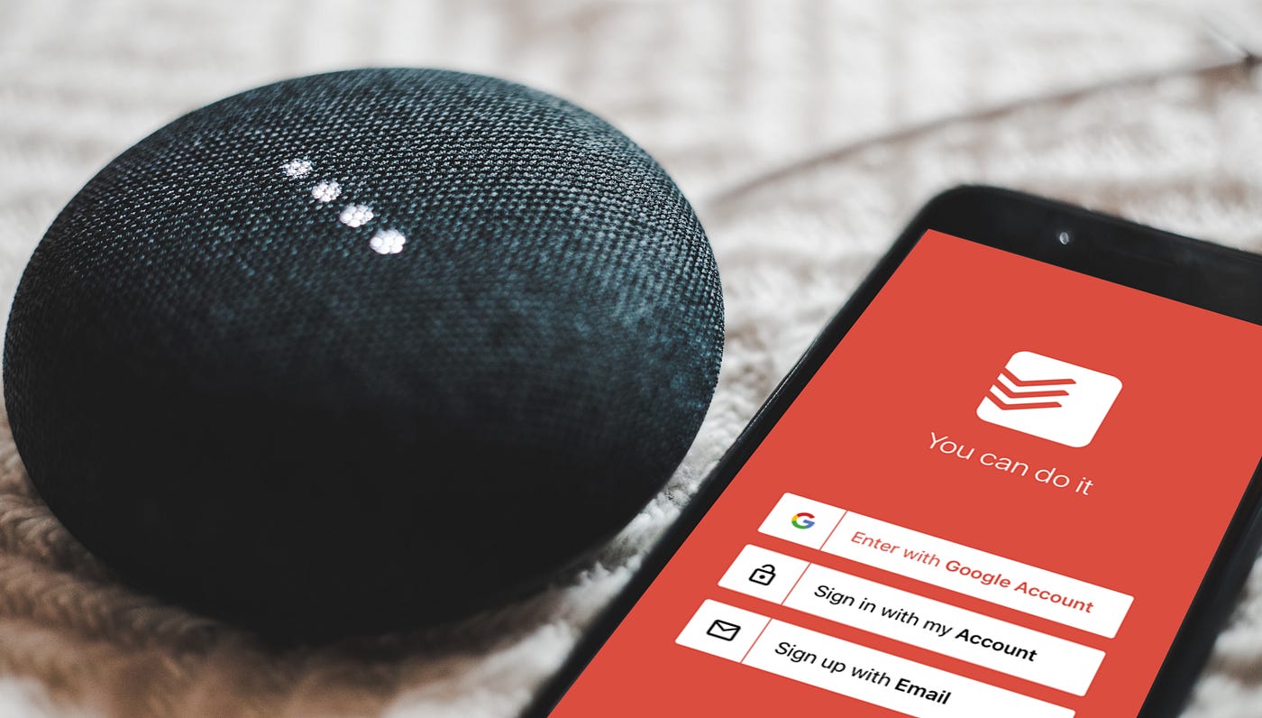 How to Add Groceries to Your Todoist Shopping List by Voice with Google Home  | by Phillip East II | At The Outset | Medium