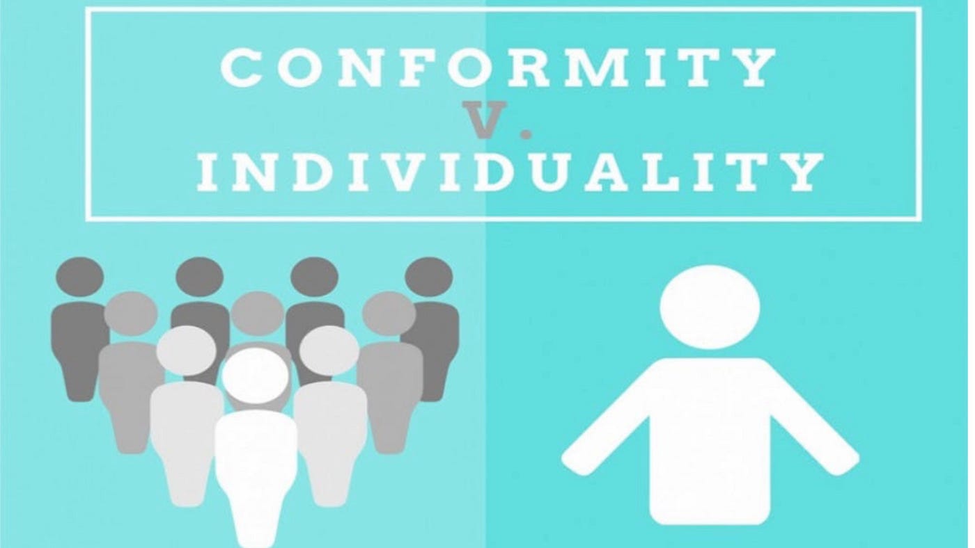 conformity vs individuality essay