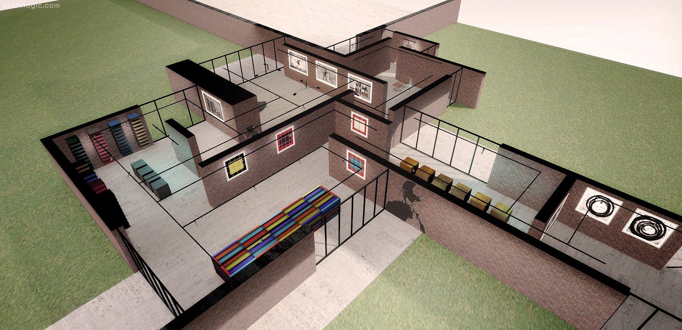 Repurposing Brick Country House The Brick Country House Drawn In 1923 By Archilogic Archilogic Blog Medium