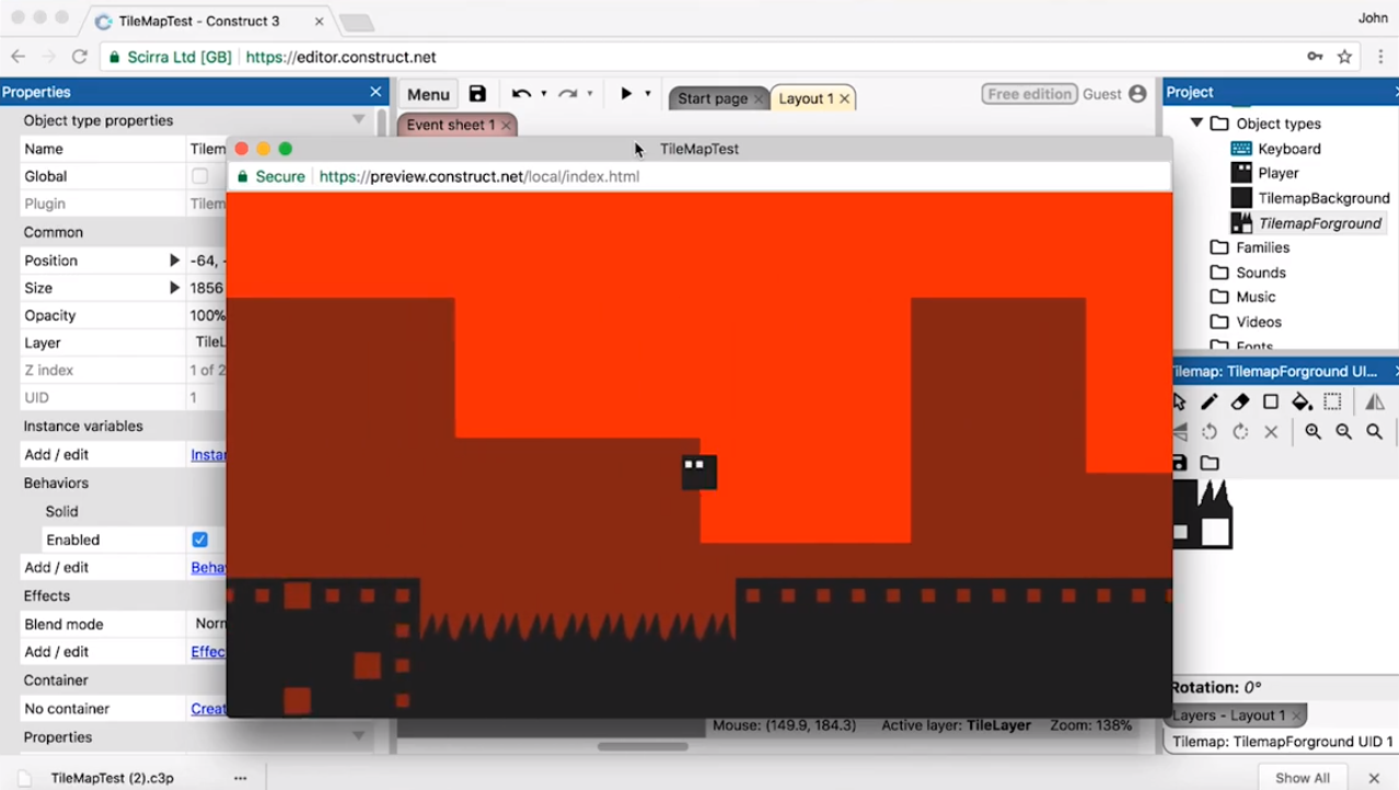 construct 2 vs stencyl