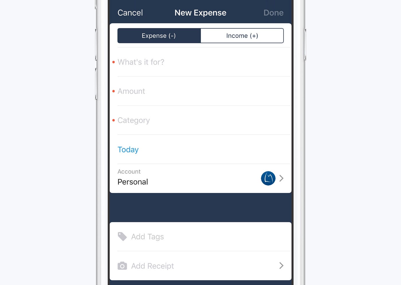 I didn't like any of the finance apps for iPhone. So I ...