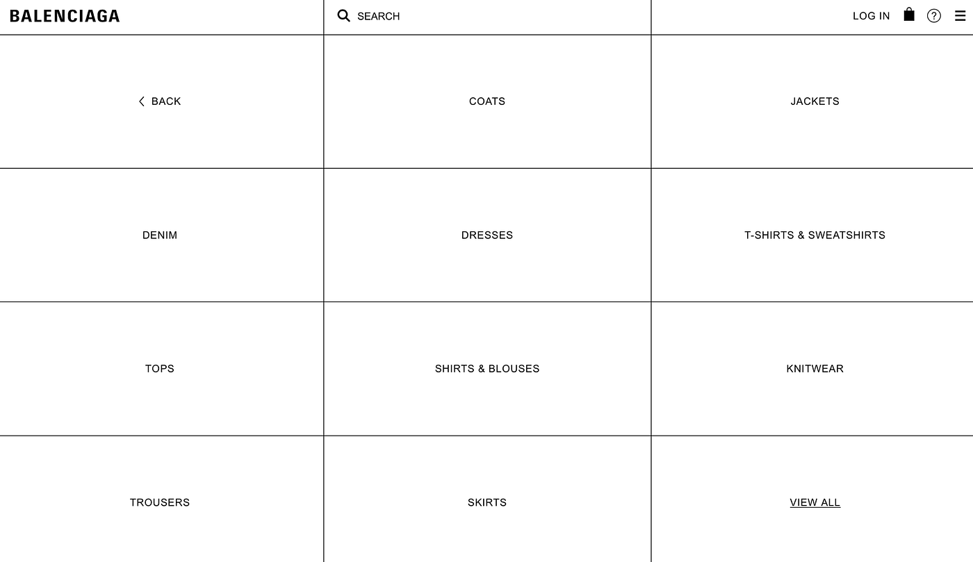 website balenciaga