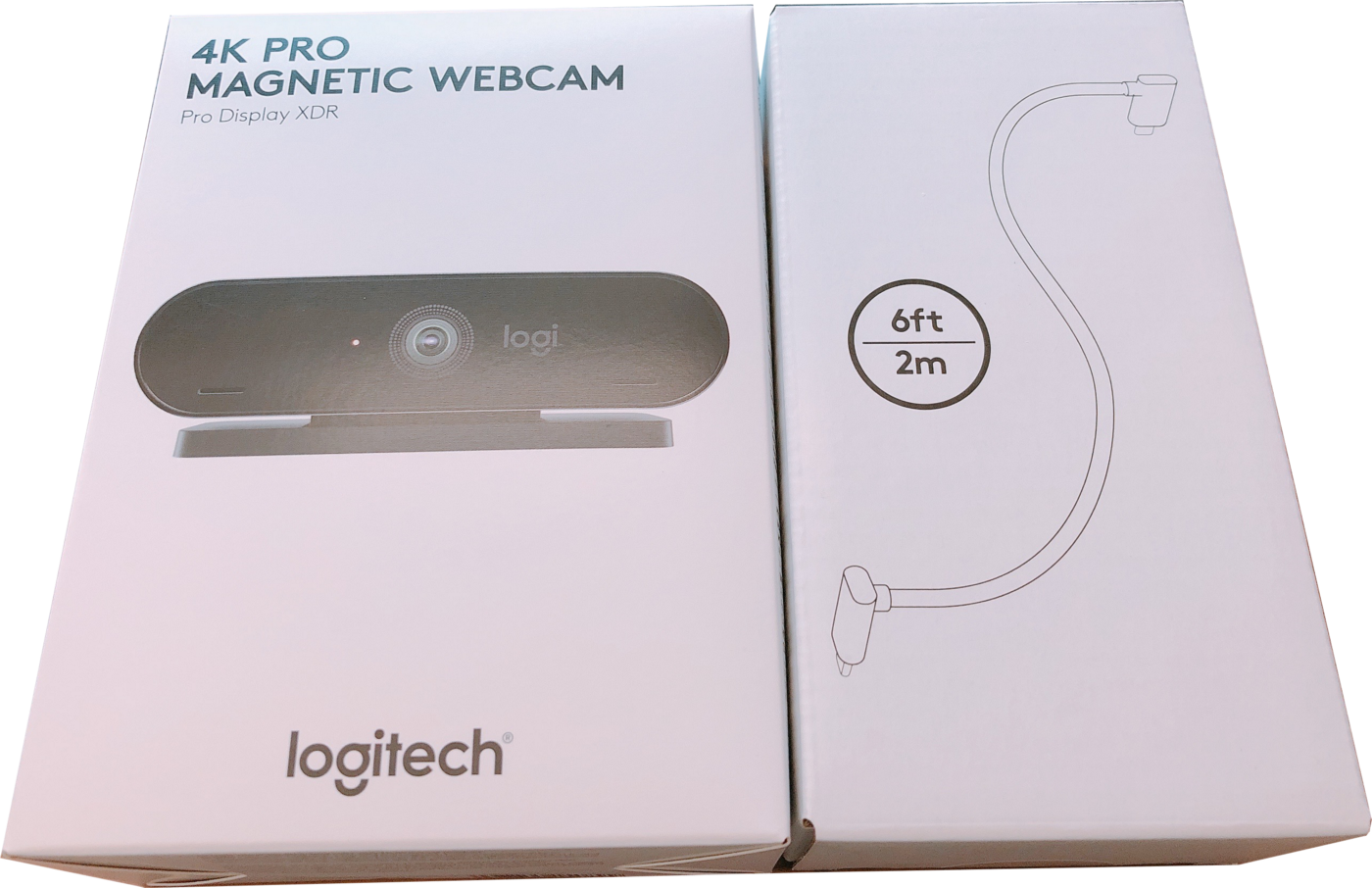 Unbox Logitech 4K Pro cam for Pro Display XDR by MING
