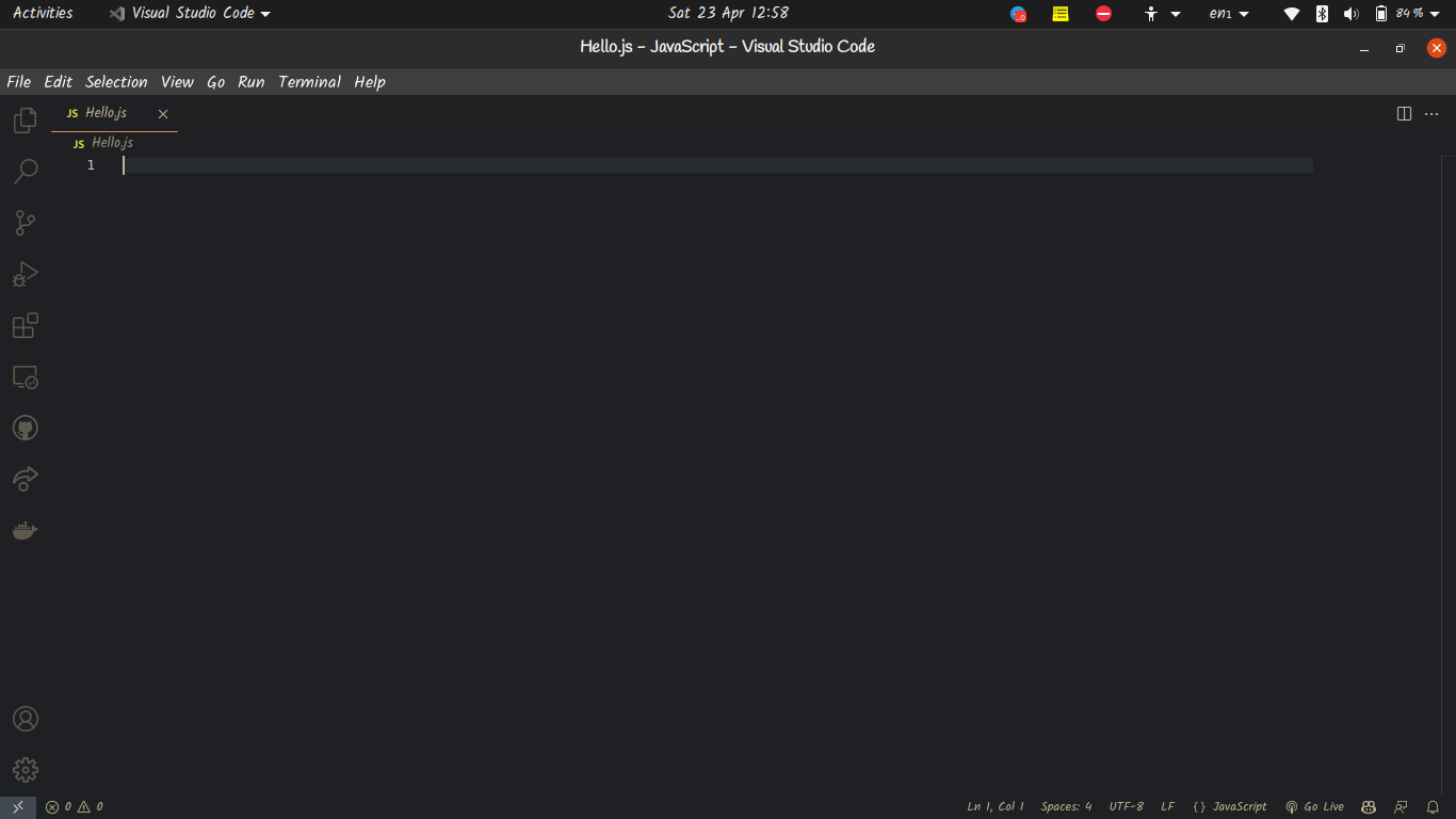 JavaScript - Hello, World. A beginner’s guide to JavaScript, what… | by ...