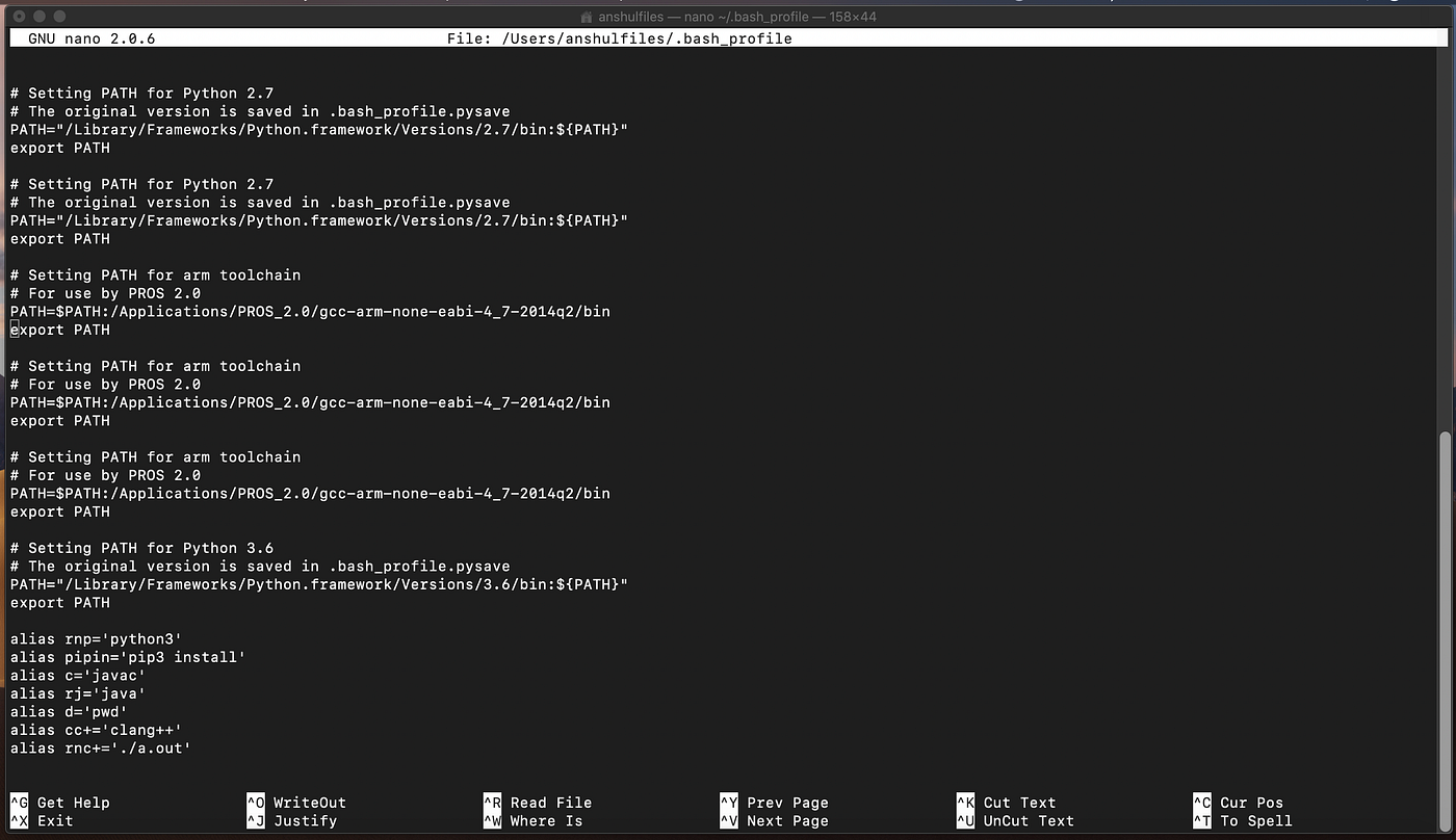 How to write an Alias with the command line(MAC) by Kaarkid Medium