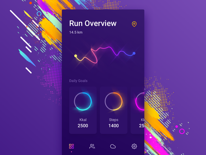Cool Mobile UI Inspiration by Premiumuikits Muzli Design Inspiration