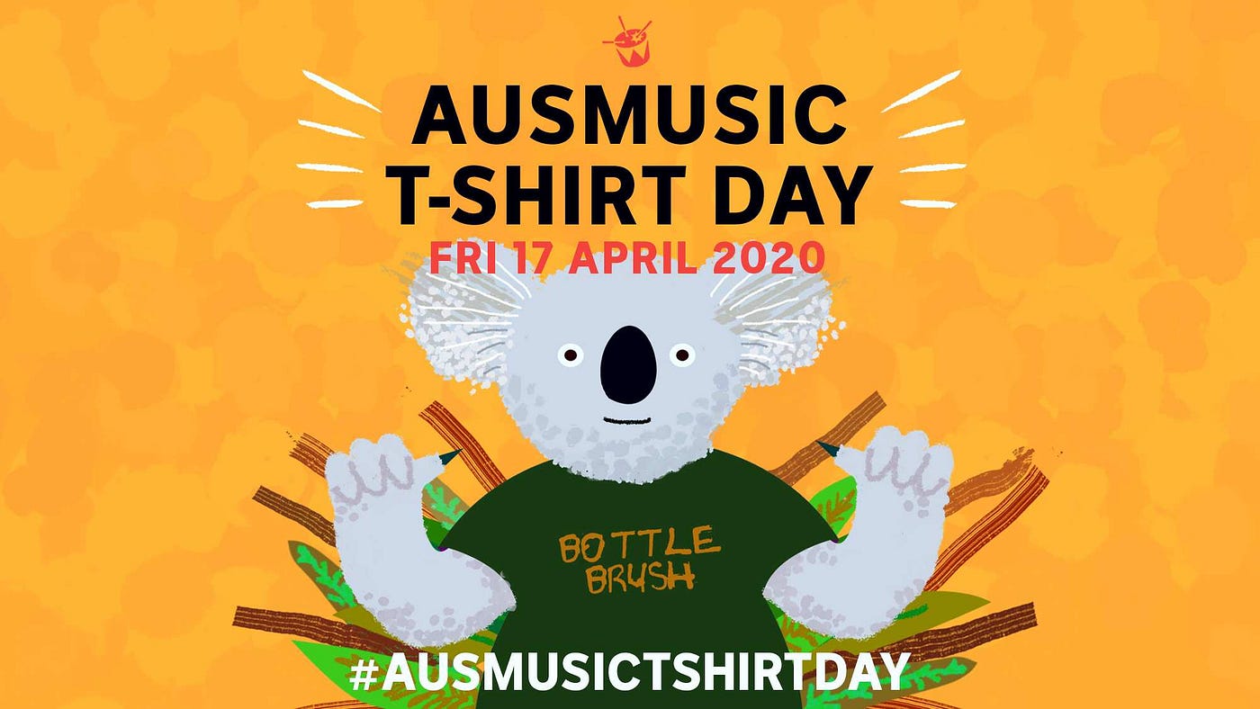 Aus Music T-Shirt Day 