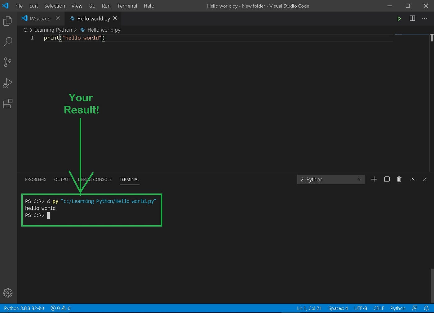 Zero to One in Python: Part-2 -Actually Getting started | by Mohammed ...