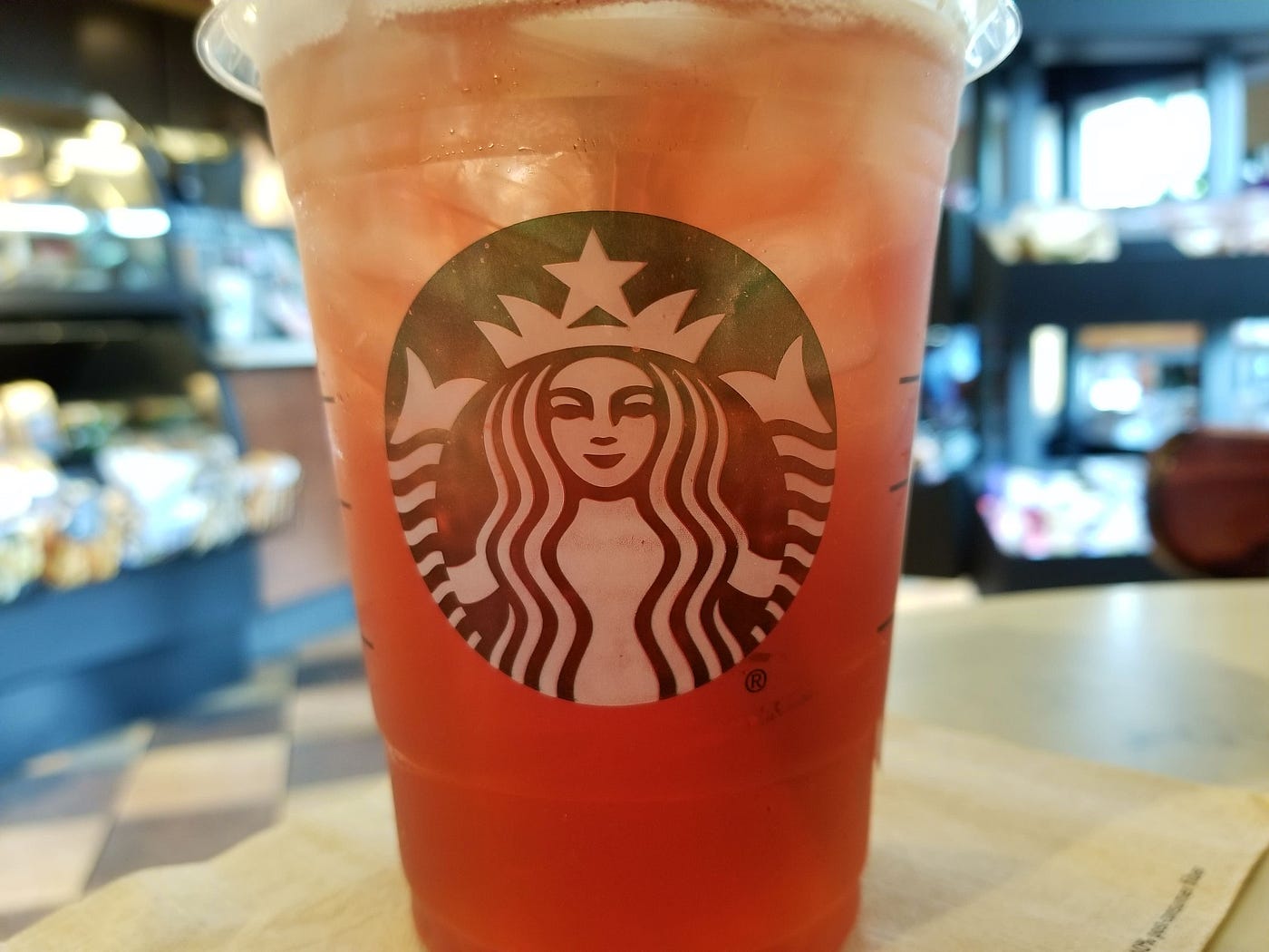 strawberry green tea lemonade starbucks