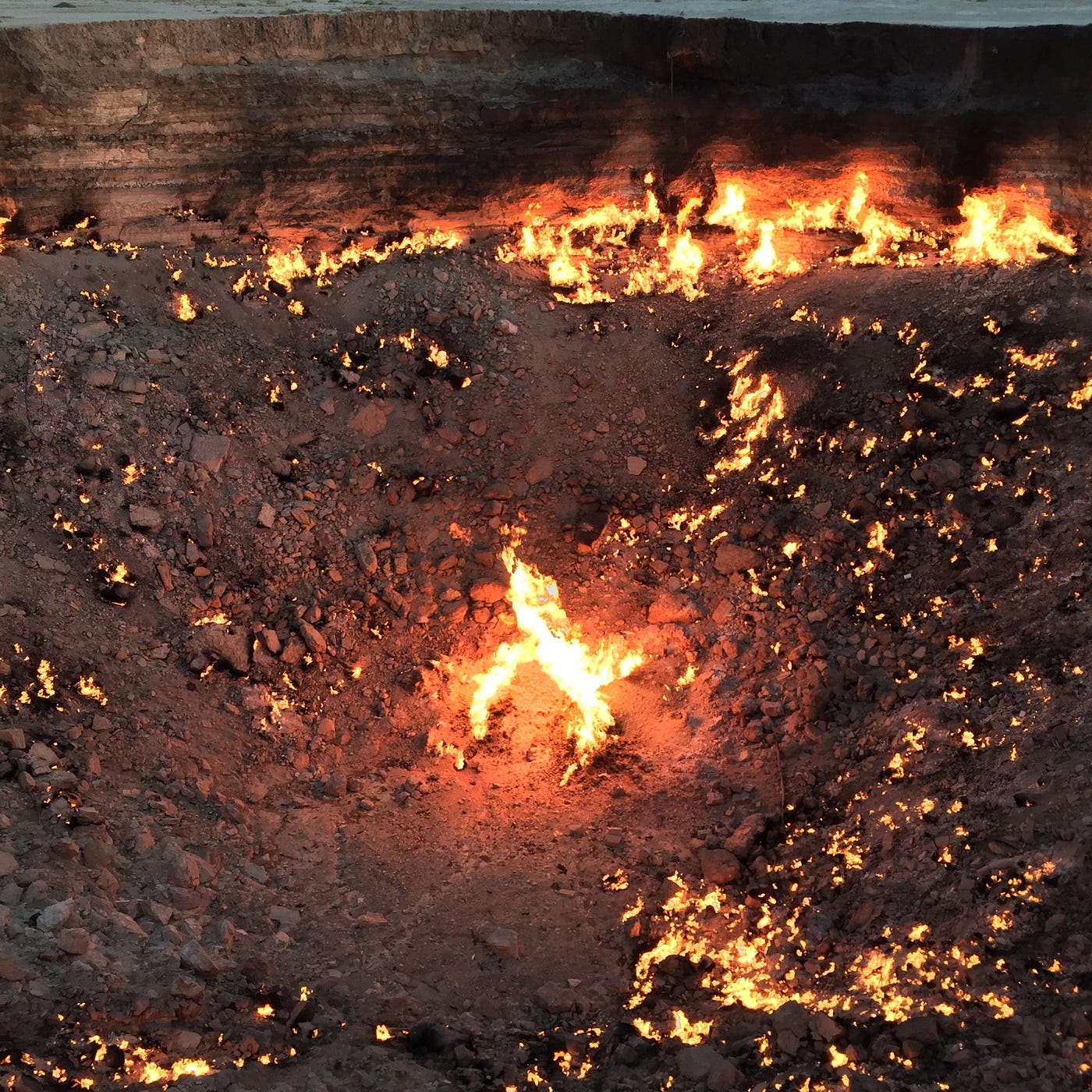 地獄の門への旅 Travel To The Door To Hell By Ryohei Tsuda Medium